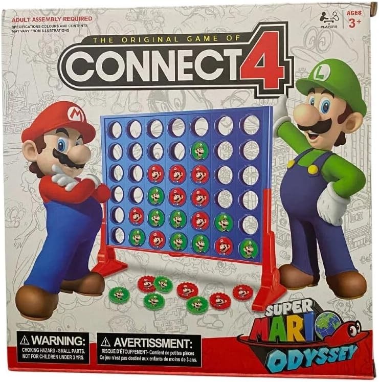 Jeu Connect 4- Super Mario