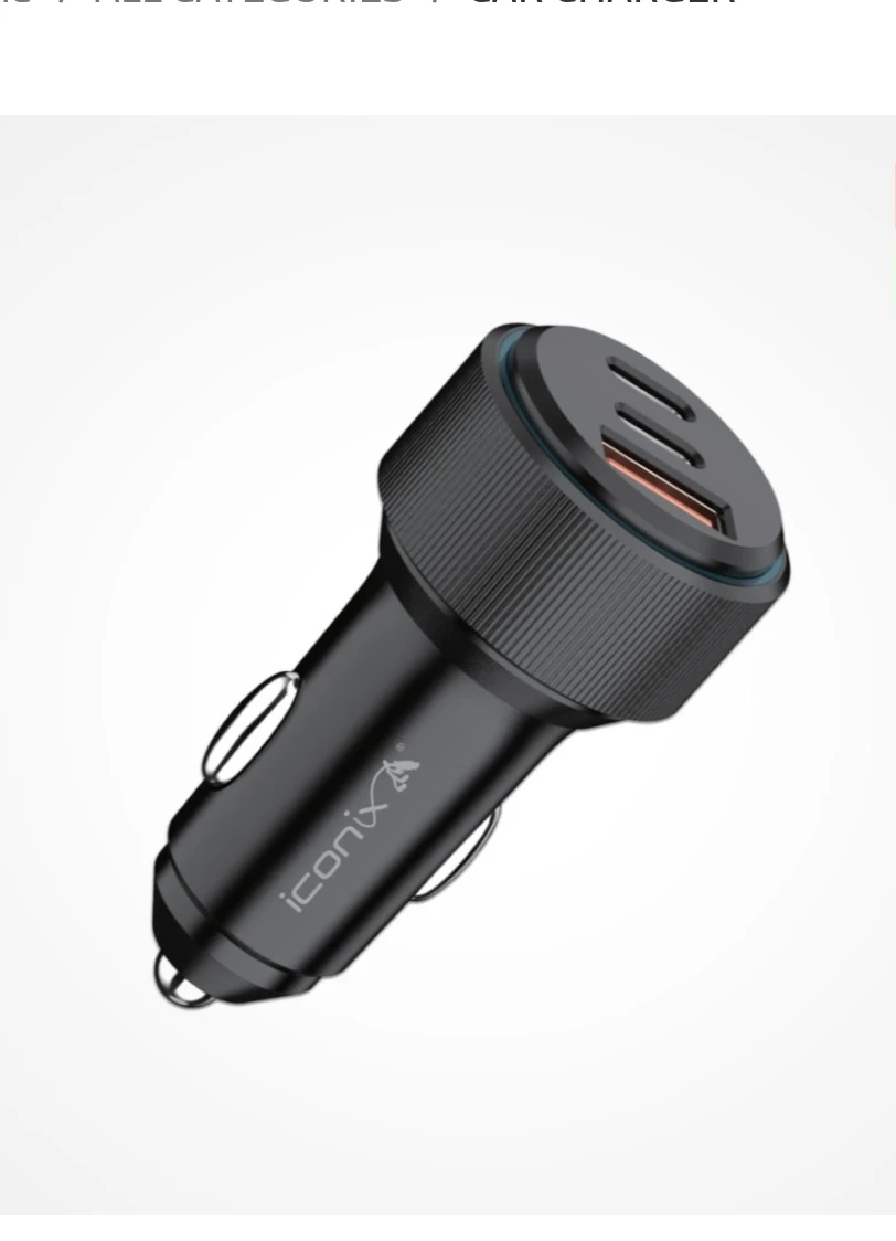 Chargeur de voiture ultra rapide, Modèle IC-CC1717